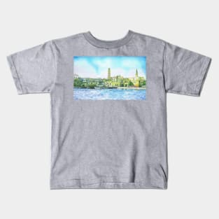 Jaffa port Israel Kids T-Shirt